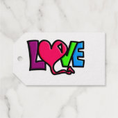 Liefde Cadeaulabels (Achterkant (horizontaal))