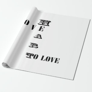 Liefde Cadeaupapier