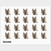 Liefde Cairn Terrier Puppy Hondengroet Stickers (Vel)