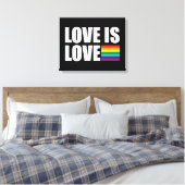 Liefde Canvas Afdruk (Insitu (Slaapkamer))