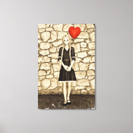 liefde canvas afdruk