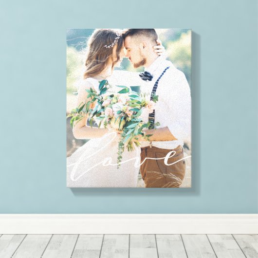 Liefde Canvas Afdruk (Insitu (Houten vloer))