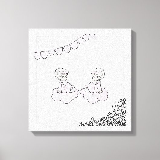Liefde Canvas Afdruk (Voorkant)