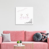 Liefde Canvas Afdruk (Insitu (Woonkamer))