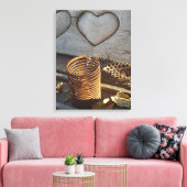  liefde canvas afdruk (Insitu (Woonkamer))