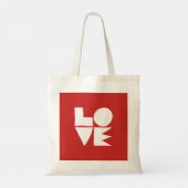 Liefde. Canvas tas (Achterkant)