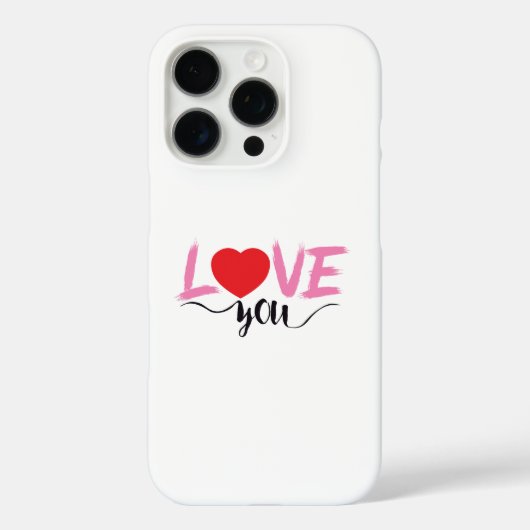 liefde Case-Mate iPhone case (Achterkant)