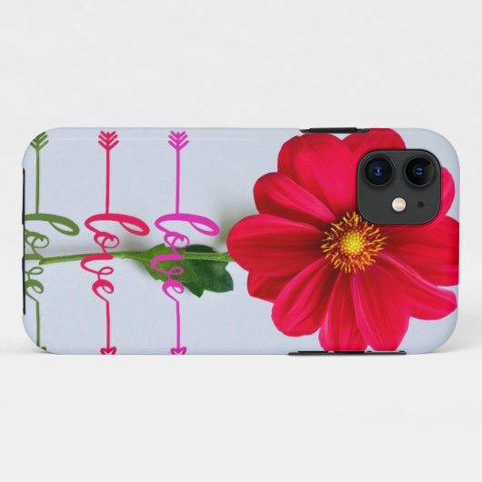 Liefde Case-Mate iPhone Case (Achterkant (horizontaal))