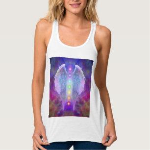 Liefde, chakra, engel, god, genezer, genezing, yog tanktop