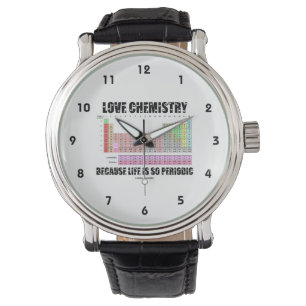 Liefde chemie omdat het leven zo periodiek is (Hum Horloge