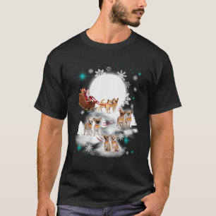 Liefde Chihuahua Merry Chihuahua Hond voor Kerstmi T-shirt