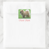 Liefde Chow Puppy Dog Groet Stickers (Tas)
