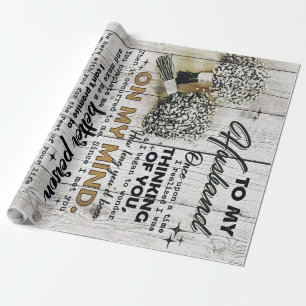 Liefde citeert mijn man, Trendy Gift Cadeaupapier