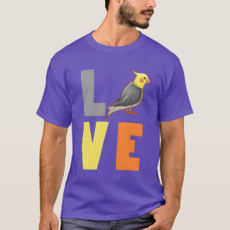 Liefde Cockatiel meisje T-shirt