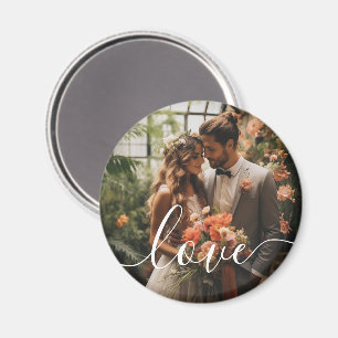 'Liefde' Custom koppel foto Magneet