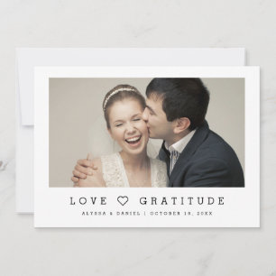 Liefde & Dankbaarheid Moderne Chic Hart Fotobruilo Save The Date