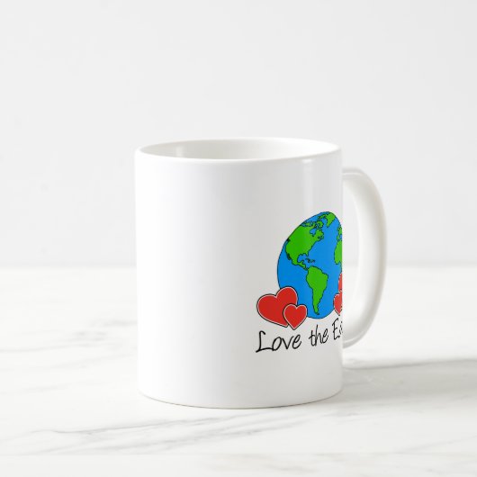 Liefde de Aarde Mok (Voorkant rechts)