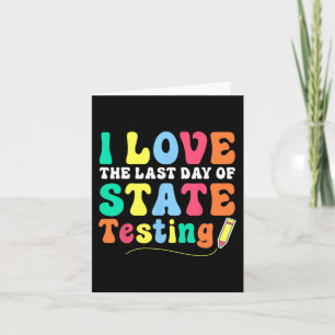 Liefde (de laatste dag van de staat) Testen Grappi Kaart
