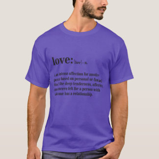 Liefde Definitie jongen T-shirt