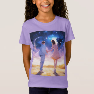 liefde delen met het universum t-shirt
