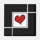 Liefde design magneet (Voorkant)