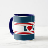 Liefde design mok (Voorkant links)
