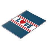 Liefde design notitieboek (Linkerzijde)