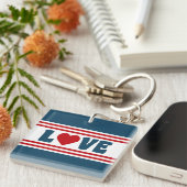 Liefde design sleutelhanger (Voorkant Rechts)