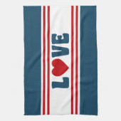 Liefde design theedoek (Verticaal)
