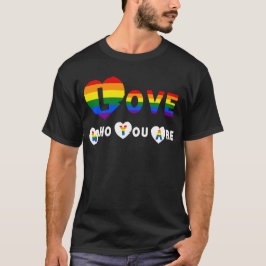 Liefde die je bent - LGBTQ T-shirt