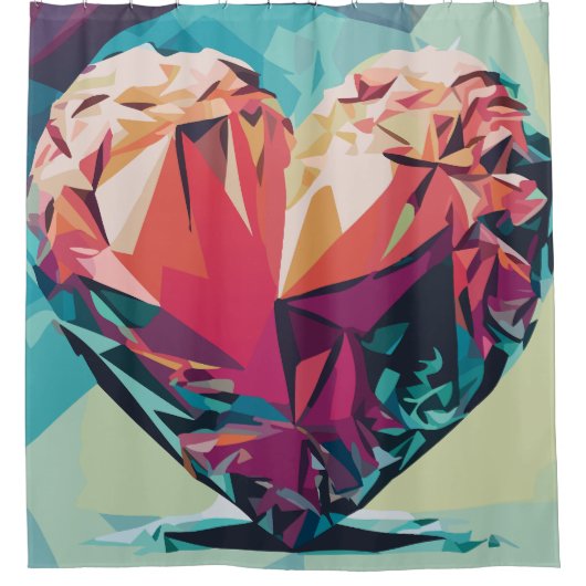 Liefde Douchegordijn (Voorkant)