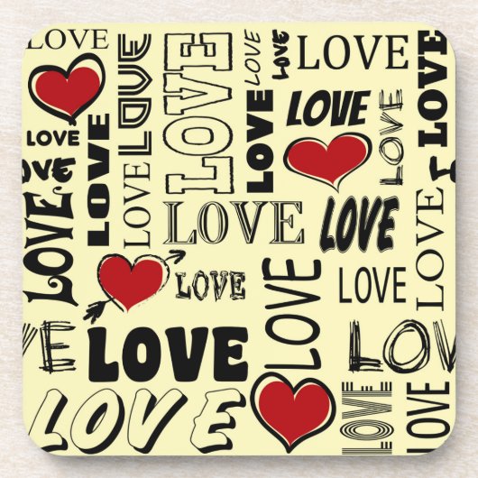 Liefde Drankjes Onderzetter (Voorkant)