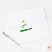 Liefde Driehoek Sticker (Envelop)