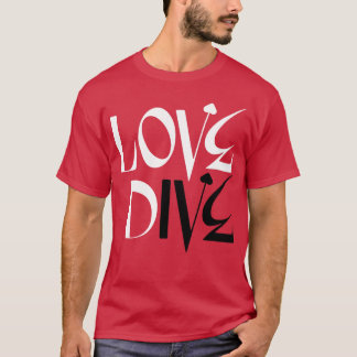 liefde duik jongen t-shirt