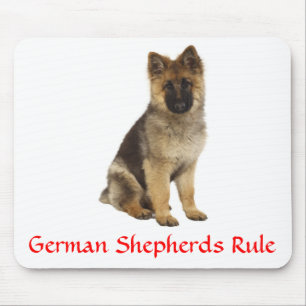 Liefde Duitse Herdershond Puppies Hond Computer Mu Muismat