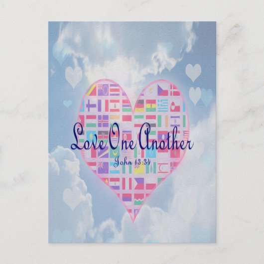 Liefde een ander briefkaart (Voorkant)