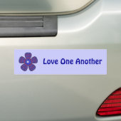 Liefde een ander bumpersticker (Op auto)