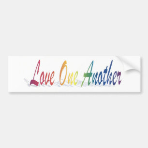 Liefde een ander bumpersticker
