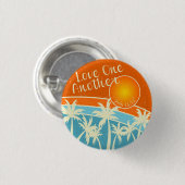 Liefde een ander Christelijk design Ronde Button 3,2 Cm (Voorkant /achterkant)