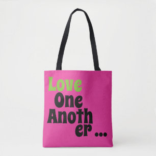 Liefde een ander tote bag