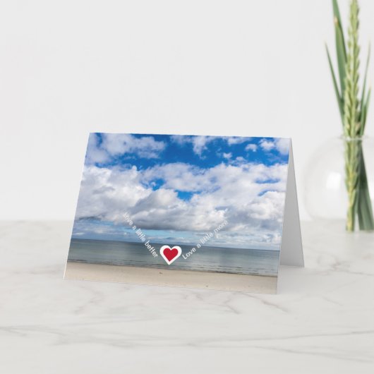 Liefde een beetje beter / meer personaliseren Get Kaart (Voorkant)