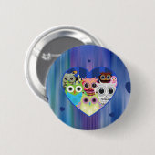 Liefde Eigenaars Ronde Button 5,7 Cm (Voorkant /achterkant)