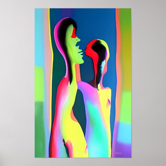 Liefde Eigenlijk Ken Gage Surrealisme Poster (Voorkant)