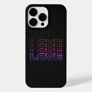 Liefde - Electro Edition iPhone 14 Pro Max Hoesje