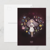 Liefde elixir Valentijnsdag Feestdagenkaart (Voorkant / Achterkant)