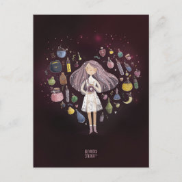 Liefde elixir Valentijnsdag Feestdagenkaart