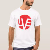 Liefde Emblem, Shirt met lang Sleeve (Voorkant)