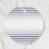 Liefde en bedankt waterverf schelpen strand bruilo bedankjes labels (Achterkant)