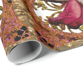 Liefde en bescherming in de armen van een engel cadeaupapier (Rol Hoek)