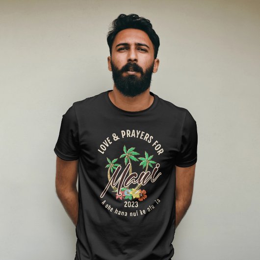Liefde en betalers voor Maui Hawaii T-shirt